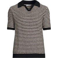 Lands' End Men's Cotton Blend Johnny Collar Knit | Size: XL