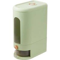 Living and Home 10KG Large Capacity Airtight Rice Dispenser Cereal Grain Storage Container w/ Measuring Cup in Green