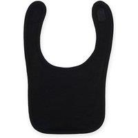 Larkwood Plain & Contrast Bib in Black