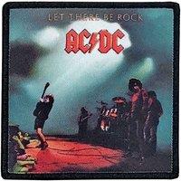AC/DC Let There Be Rock Printed Patch in Black