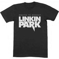 Rock Off officially Licensed Products Linkin Park Minutes to Midnight T-Shirt in Black | Size: Small