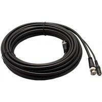 Green Feathers 30m Professional Copper RG59 BNC Video & DC Power CCTV Cable - Black