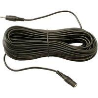 Green Feathers 20m DC Power Extension Cable 1.3mm / 3.5mm Jack - Black