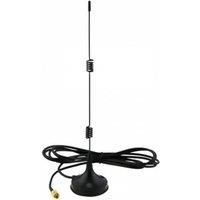 Green Feathers 7dBi High Gain Omni Directional Antenna for 2.4GHz AV Sender or WiFi in Black