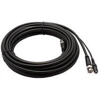 Green Feathers 60m Professional Copper RG59 BNC Video & DC Power CCTV Cable - Black