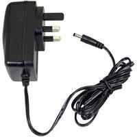 Green Feathers 6V 3000mA Power supply for hunting cameras 1.7mm jack (UK plug) in Black