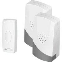 Securlec Plug-In Wireless Doorbell (UK Plug) in White