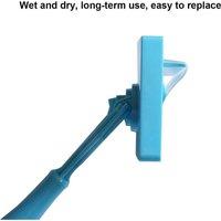 Nordara Microfiber Baseboard Home Cleaning Skirting Mop in Blue