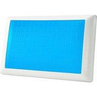 Nordara Memory Foam Gel Pillow Orthopedic Cooling Neck Back Support Firm UK in White