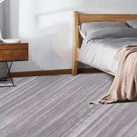 Ventryn Waterproof Grey Wood Look Vinyl Suitable for Kitchen Flooring Roll