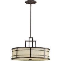 Netlighting Fusion 3 Light Ceiling Pendant Bronze E27