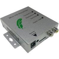 Green Feathers Gamut HD-TVI, CVI & AHD to HDMI loopthrough converter in Metallic Silver