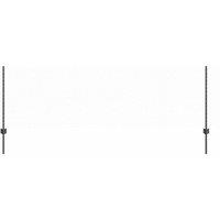 Berkfield Home Fence Posts 11 pcs U-Channel Grey 80 cm Steel, Hexagon Fence Grey