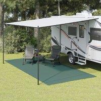 Berkfield Home Camping Floor Mat Green 5.5x2.5 m