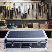 Nordara Portable Aluminium 120 CD Storage Carry Case in Black