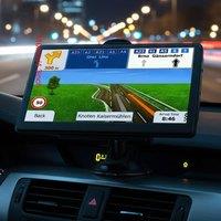 Ventryn 7 Inch GPS Sat Nav for Car Truck HGV 8G UK EU Lifetime Maps in Black