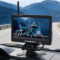 Ventryn 7 Inch Wireless LCD Monitor for Car Reversing Camera in Black