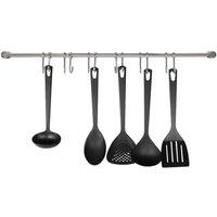 Havendro 12 Hooks Kitchen Wall Mounted Cupboard Bathroom Utensil in Silver