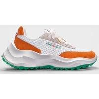 Casablanca Women's Atlantis Sneaker White Orange | Size: 6