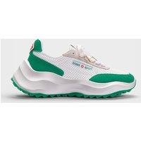 Casablanca Women's Atlantis Sneaker White Green | Size: 4.5