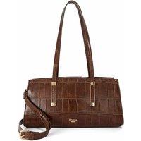 Dune London Women's 'Dalmore' Leather Tote Bag in Brown
