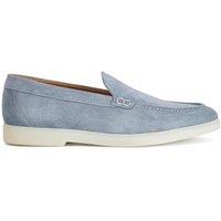 Dune London Men's 'Boltman' Suede Casual Shoes in Blue | Size: 10
