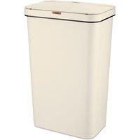 Tower Sensor Bin with Retainer Ring, Battery-Operated, 50L, Cream T838005C