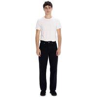 Giesto Men's Regular Fit Denim Jeans in Black | Size: 2XL
