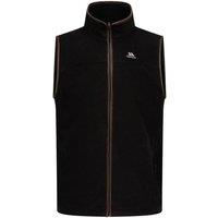 Trespass Men's Bernary Fleece Gilet in Black | Size: Large