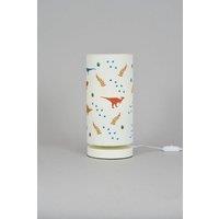 BHS Lighting Glow Dinosaur Table Lamp in White