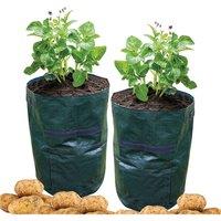 St Helens Home & Garden Potato Grow Bag - Pack of 2 in Green