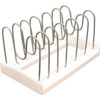 St Helens Saucepan Lid Organiser in White
