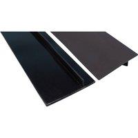 St Helens Kitchen Gap Covers - Pack Of 2 In Black
