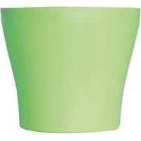 St Helens Green Plant Pot 10.5x9cm | Size: 10.5x9 cm