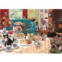 St Helens The Cat That Got The Cream 1, 000 Piece Jigsaw