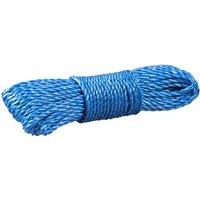 St Helens Clothes/Washing Line Rope 20m Length Blue