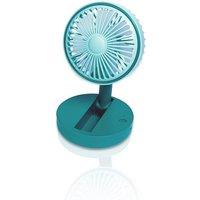 Prem-i-Air Compact USB Rechargeable Desktop Fan with Adj Head Green