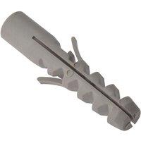 Forgefix Nylon Wall Plug Rimless M12 X 60Mm Bag 25 in Grey