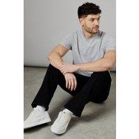 Maine Men's Black Premium Stretch Straight Fit Jeans | Size: 40R