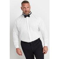 BadRhino Men's Wing Collar Formal Shirt in White | Size: 24 inches
