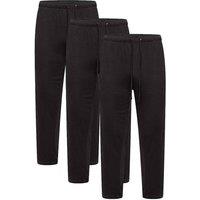 Keanu Men's Lounge Pants (Pack of 3) in Black | Size: XL