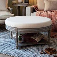 Voyage Maison Maurice Storage Footstool in Light Brown