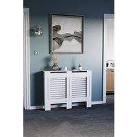 Home Discount Vida Designs Milton Adjustable MDF Radiator Cover Heating 820 x 1110 x 190 mm in White