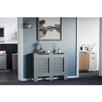 Home Discount Vida Designs Milton Adjustable MDF Radiator Cover Heating 820 x 1110 x 190 mm in Grey