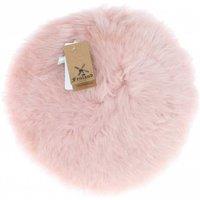Fenland England Real Sheepskin Seat Pad in Rose