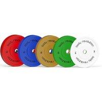 Monstershop Body Revolution Olympic Bumper Plates Colour 150kg SET