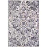 THE RUGS Montana Vintage Grey & Cream Living Room Area Rug 4060 | Size: 160 cm x 230 cm