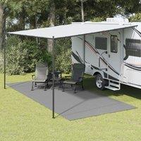 Berkfield Home Tent Carpet Anthracite 5.5x2.5 m