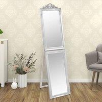 Berkfield Home Free-Standing Mirror Silver 50x200 cm