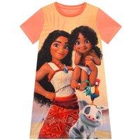 Disney Girl's Moana Nightdress in Pink | Size: 4-5 Years